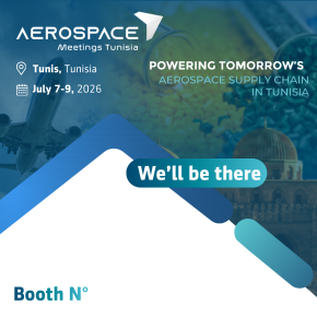 Social media template for Aerospace Meetings Tunisia 